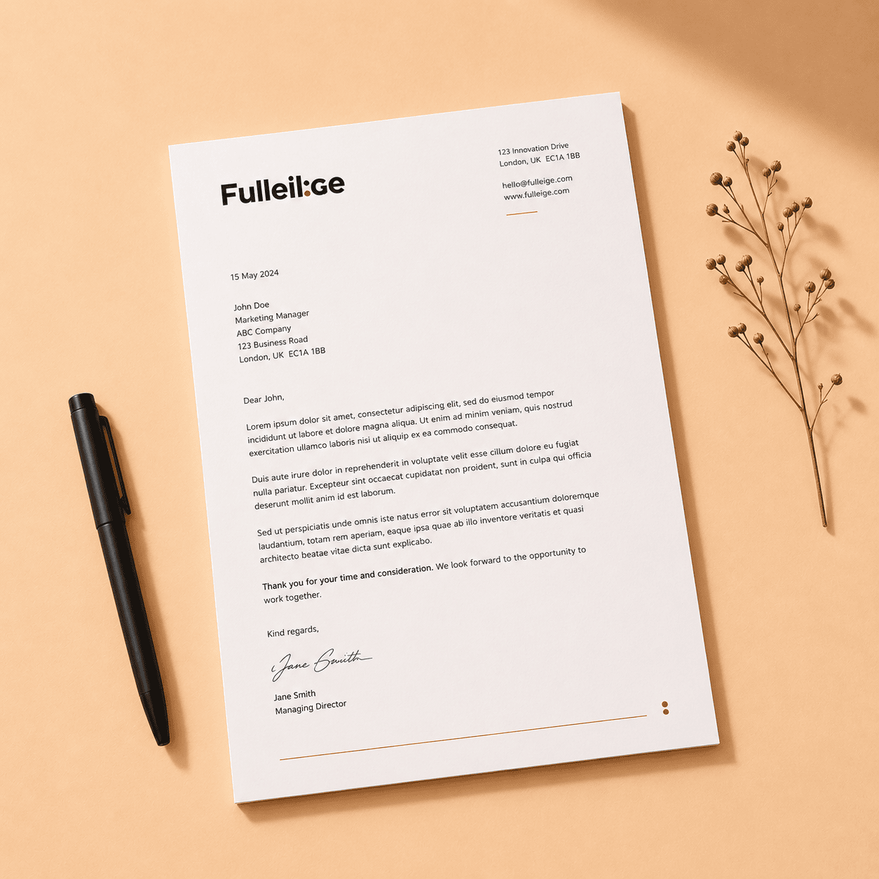 Letterheads