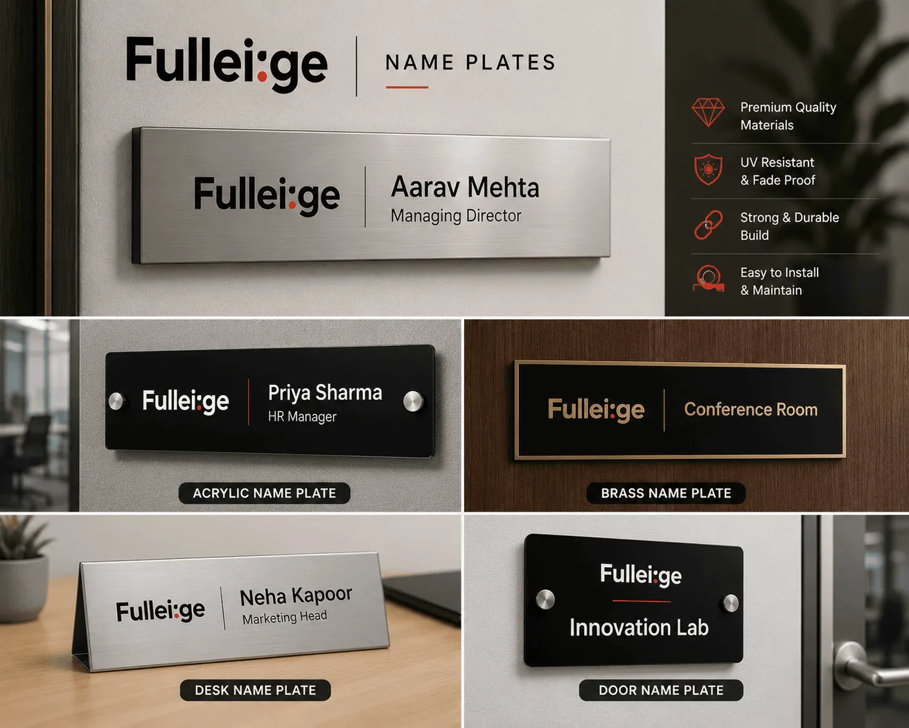 Name Plates